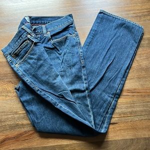 Mens J Crew - 32x32 dark wash jeans, vintage slim straight fit